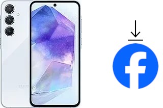 So installieren Sie Facebook auf einem Samsung Galaxy A55