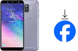 So installieren Sie Facebook auf einem Samsung Galaxy A6 (2018)