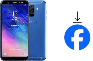 So installieren Sie Facebook auf einem Samsung Galaxy A6+ (2018)