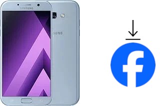 So installieren Sie Facebook auf einem Samsung Galaxy A7 (2017)