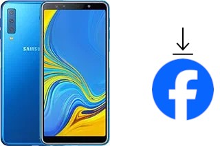 So installieren Sie Facebook auf einem Samsung Galaxy A7 (2018)