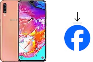 So installieren Sie Facebook auf einem Samsung Galaxy A70