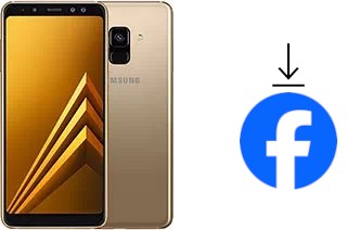 So installieren Sie Facebook auf einem Samsung Galaxy A8 (2018)