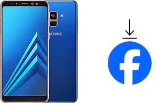 So installieren Sie Facebook auf einem Samsung Galaxy A8+ (2018)