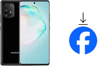 So installieren Sie Facebook auf einem Samsung Galaxy A91