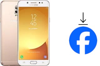 So installieren Sie Facebook auf einem Samsung Galaxy C7 (2017)