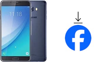 So installieren Sie Facebook auf einem Samsung Galaxy C7 Pro