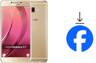 So installieren Sie Facebook auf einem Samsung Galaxy C7