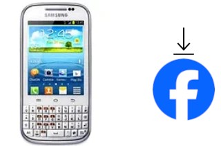 So installieren Sie Facebook auf einem Samsung Galaxy Chat B5330