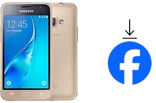 So installieren Sie Facebook auf einem Samsung Galaxy J1 (2016)