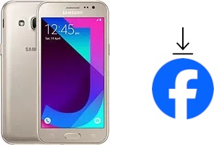 So installieren Sie Facebook auf einem Samsung Galaxy J2 (2017)