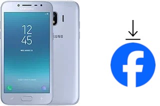 So installieren Sie Facebook auf einem Samsung Galaxy J2 Pro (2018)