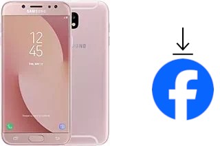 So installieren Sie Facebook auf einem Samsung Galaxy J7 (2017)