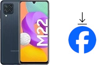 So installieren Sie Facebook auf einem Samsung Galaxy M22