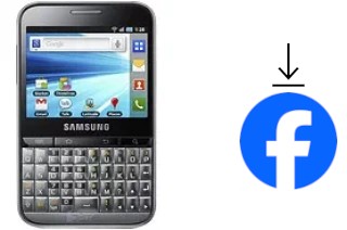 So installieren Sie Facebook auf einem Samsung Galaxy Pro B7510