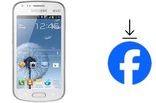 So installieren Sie Facebook auf einem Samsung Galaxy S Duos S7562