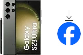 So installieren Sie Facebook auf einem Samsung Galaxy S23 Ultra