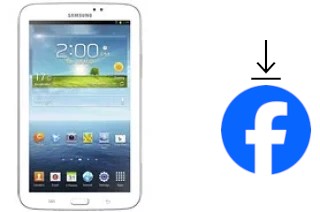 So installieren Sie Facebook auf einem Samsung Galaxy Tab 3 7.0 WiFi