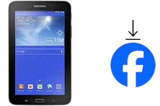 So installieren Sie Facebook auf einem Samsung Galaxy Tab 3 Lite 7.0 3G