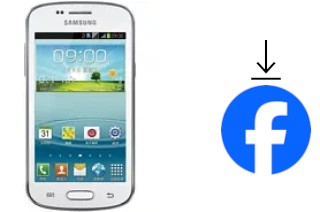 So installieren Sie Facebook auf einem Samsung Galaxy Trend II Duos S7572