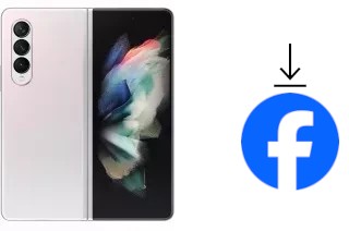 So installieren Sie Facebook auf einem Samsung Galaxy Z Fold3 5G