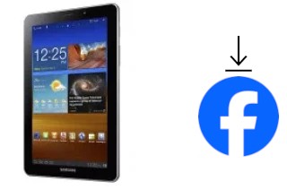 So installieren Sie Facebook auf einem Samsung P6800 Galaxy Tab 7.7