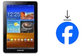 So installieren Sie Facebook auf einem Samsung P6810 Galaxy Tab 7.7