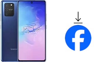 So installieren Sie Facebook auf einem Samsung Galaxy S10 Lite