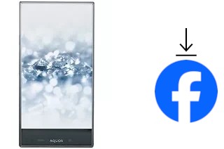 So installieren Sie Facebook auf einem Sharp Aquos Crystal 2