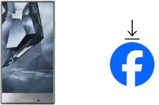 So installieren Sie Facebook auf einem Sharp Aquos Crystal X