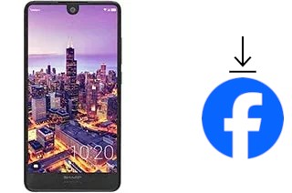 So installieren Sie Facebook auf einem Sharp Aquos C10