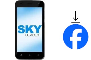 So installieren Sie Facebook auf einem Sky-Devices Sky Elite 4-5P