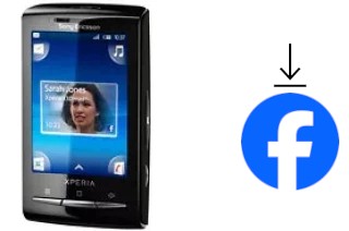 So installieren Sie Facebook auf einem Sony Ericsson Xperia X10 mini