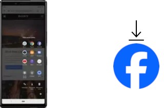 So installieren Sie Facebook auf einem Sony Xperia 1