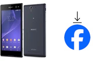 So installieren Sie Facebook auf einem Sony Xperia C3 Dual