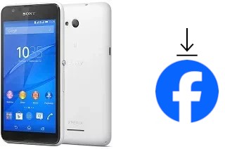 So installieren Sie Facebook auf einem Sony Xperia E4g Dual