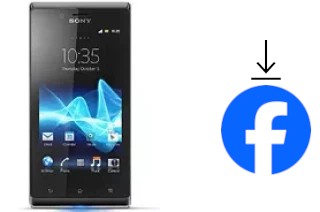 So installieren Sie Facebook auf einem Sony Xperia J