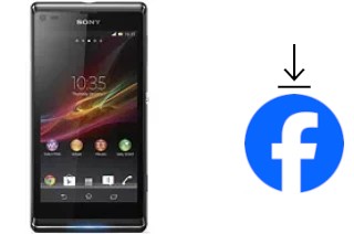 So installieren Sie Facebook auf einem Sony Xperia L