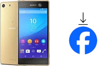 So installieren Sie Facebook auf einem Sony Xperia M5 Dual