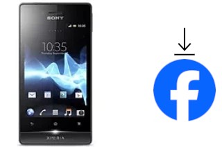 So installieren Sie Facebook auf einem Sony Xperia miro