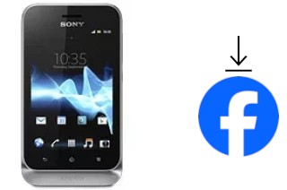 So installieren Sie Facebook auf einem Sony Xperia tipo dual