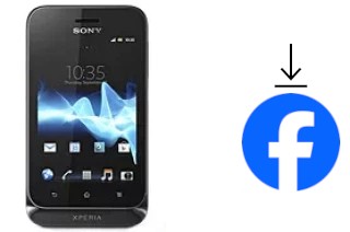 So installieren Sie Facebook auf einem Sony Xperia tipo