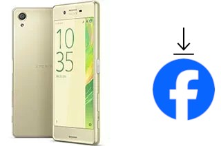 So installieren Sie Facebook auf einem Sony Xperia X