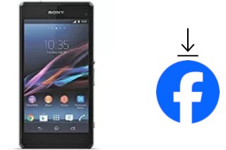 So installieren Sie Facebook auf einem Sony Xperia Z1 Compact