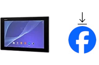 So installieren Sie Facebook auf einem Sony Xperia Z2 Tablet Wi-Fi