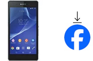 So installieren Sie Facebook auf einem Sony Xperia Z2a