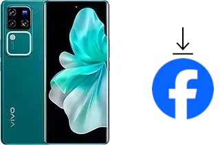 So installieren Sie Facebook auf einem vivo V30 Pro