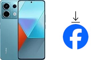 So installieren Sie Facebook auf einem Xiaomi Redmi Note 13 Pro