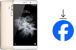 So installieren Sie Facebook auf einem ZTE Axon 7 Max