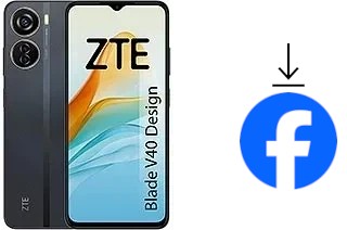 So installieren Sie Facebook auf einem ZTE Blade V40 Design